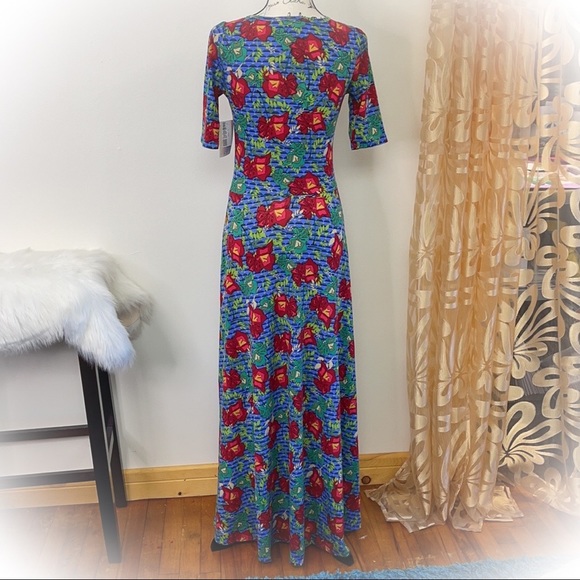 💕NWT Beautiful Lularoe Ana Floral Maxi Dress💕 - Picture 9 of 12